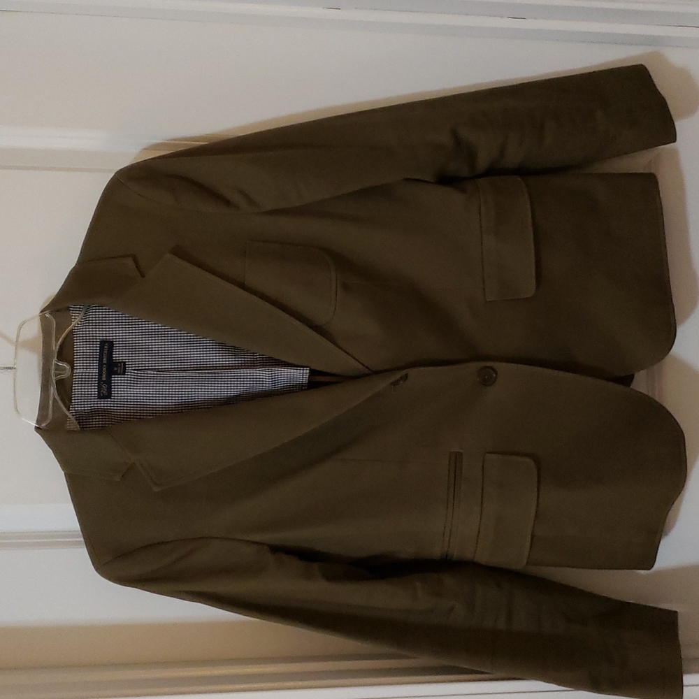 Brooks Brothers, tailored, army green, size 8 blazer